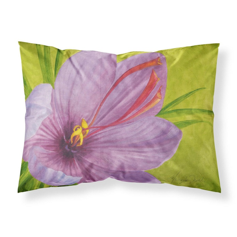 Floral by Malenda Trick Fabric Standard Pillowcase  Artistic Decorative Front, White Back TMTR0227PILLOWCASE