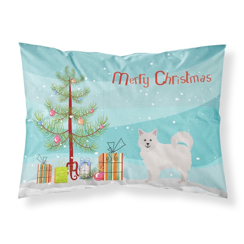 Italian Spitz Christmas Tree  Standard Pillowcase  Artistic Decorative Front, White Back CK3461PILLOWCASE