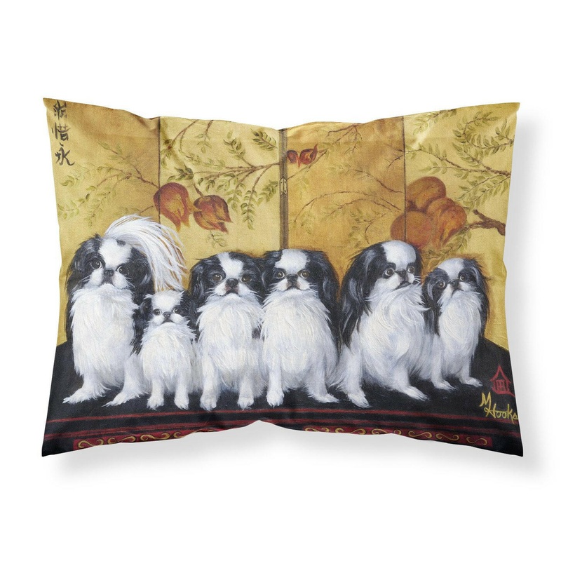 Japanese Chin Tea House Fabric Standard Pillowcase  Artistic Decorative Front, White Back MH1060PILLOWCASE