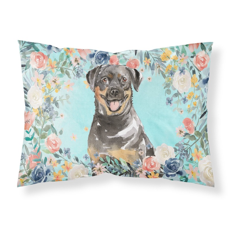 Rottweiler  Standard Pillowcase  Artistic Decorative Front, White Back CK3415PILLOWCASE