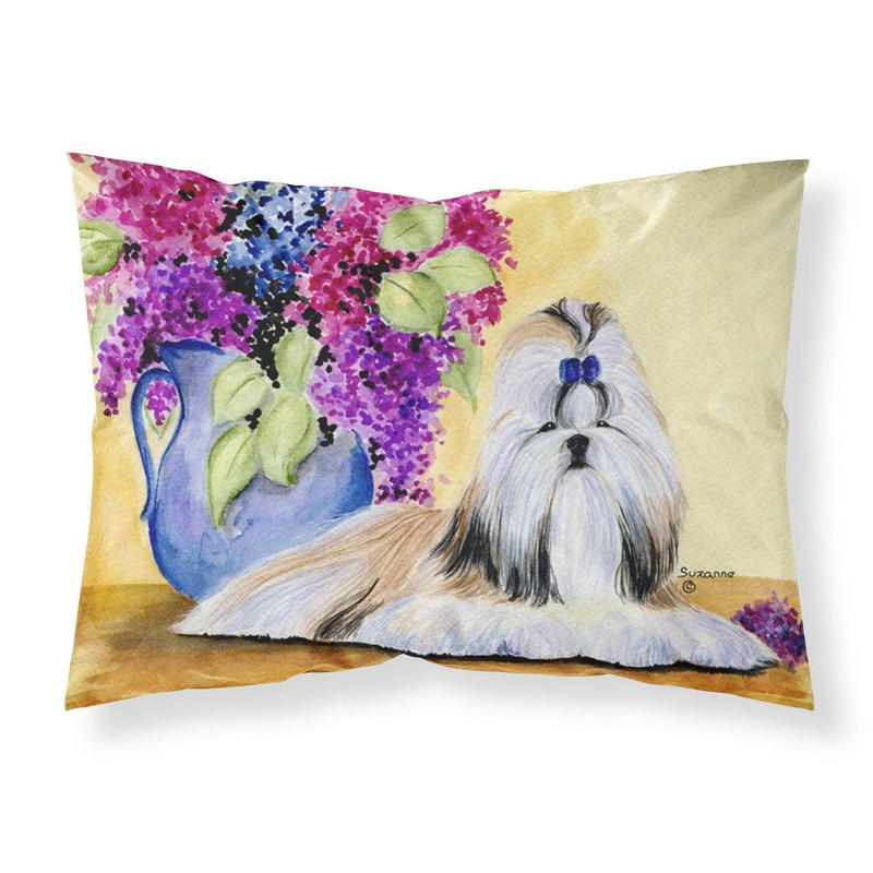 Shih Tzu Moisture wicking Fabric standard pillowcase