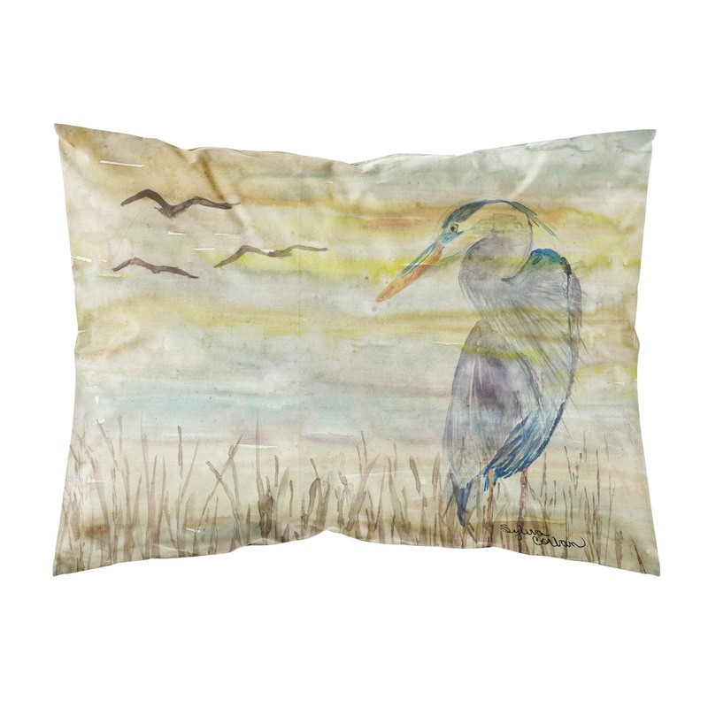 Blue Heron Yellow Sky  Standard Pillowcase  Artistic Decorative Front, White Back SC2020PILLOWCASE