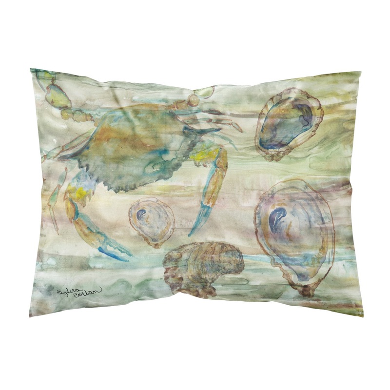 Crab, Shrimp and Oyster Sunset  Standard Pillowcase  Artistic Decorative Front, White Back SC2017PILLOWCASE