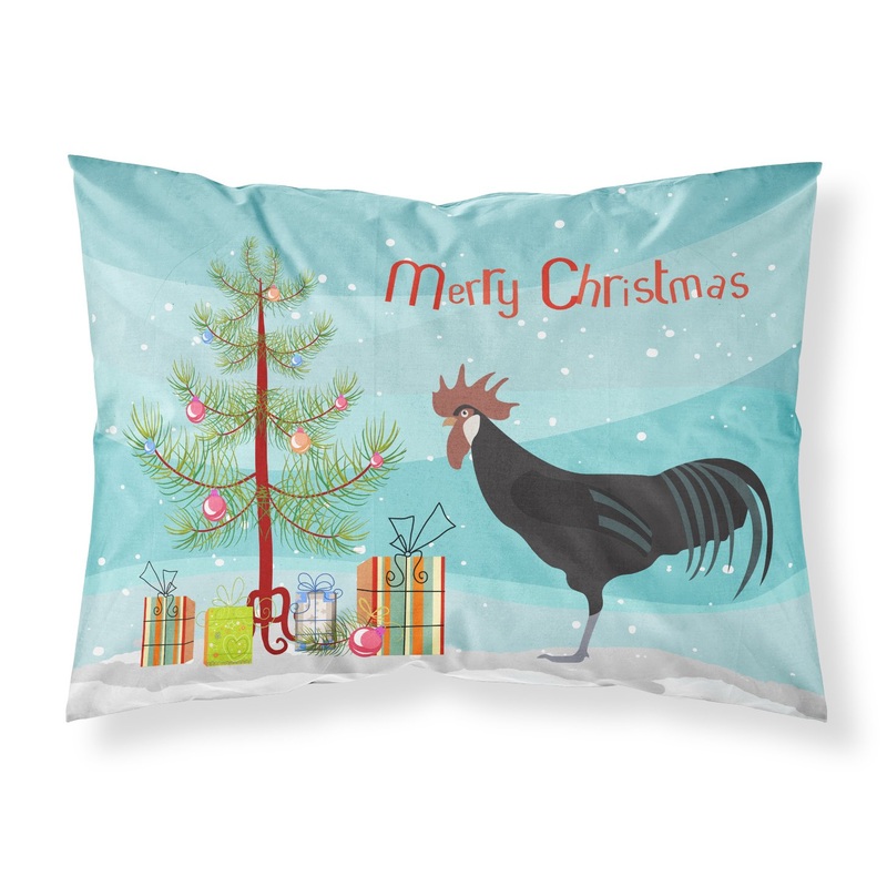 Minorca Ctalalan Chicken Christmas Fabric Standard Pillowcase  Artistic Decorative Front, White Back BB9208PILLOWCASE