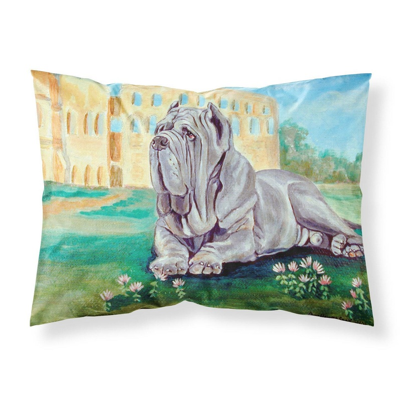 Neapolitan Mastiff  Standard Pillowcases  Artistic Decorative Front, Crisp White Back