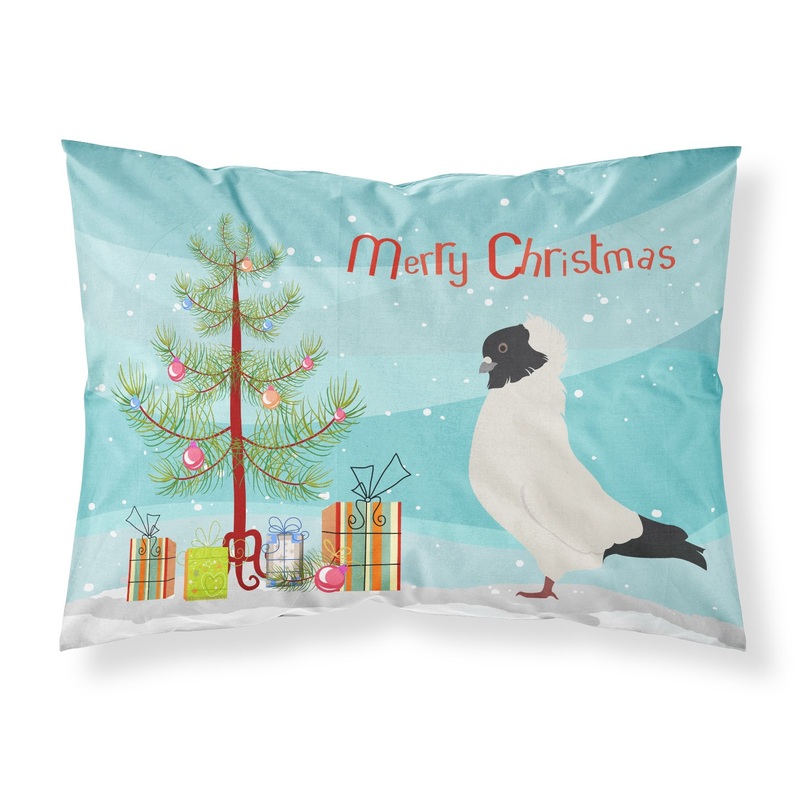 Nun Pigeon Christmas Fabric Standard Pillowcase  Artistic Decorative Front, White Back BB9319PILLOWCASE