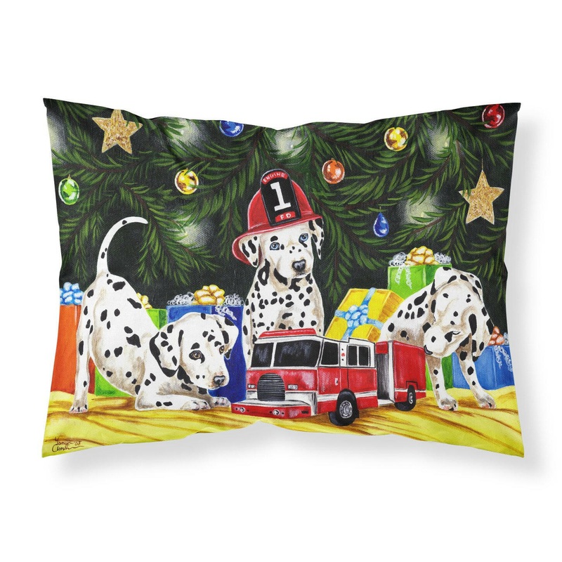 Christmas Favorite Gift Dalmatian Fabric Standard Pillowcase  Artistic Decorative Front, White Back AMB1316PILLOWCASE