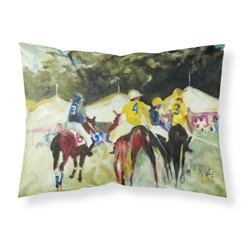 Polo at the Point Fabric Standard Pillowcase  Artistic Decorative Front, White Back JMK1007PILLOWCASE