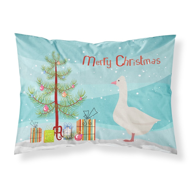 Roman Goose Christmas Fabric Standard Pillowcase  Artistic Decorative Front, White Back BB9265PILLOWCASE