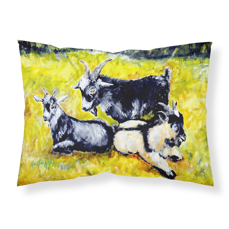 Three Goats  Standard Pillowcase  Artistic Decorative Front, White Back MW1266PILLOWCASE