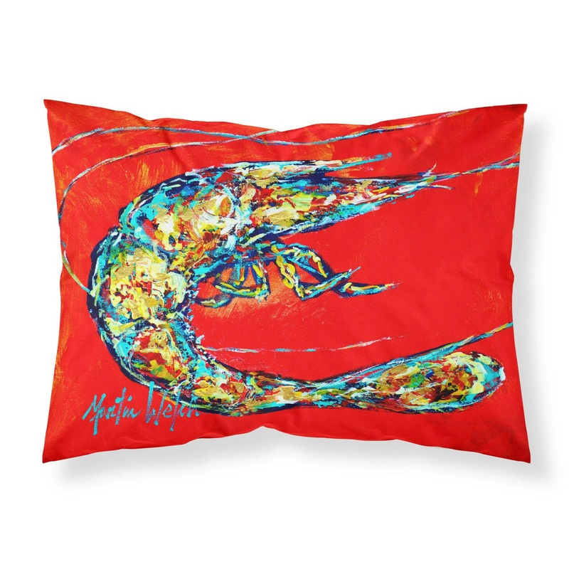 Shrimp Boil Fabric Standard Pillowcase  Artistic Decorative Front, White Back MW1207PILLOWCASE
