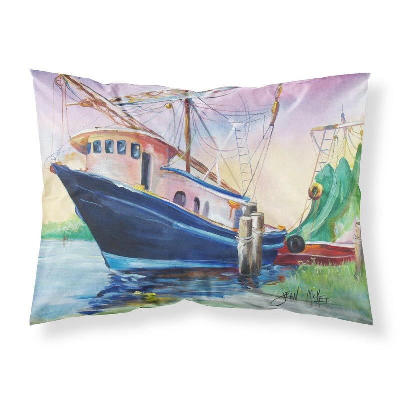 Shrimper Southern Star Fabric Standard Pillowcase  Artistic Decorative Front, White Back JMK1078PILLOWCASE