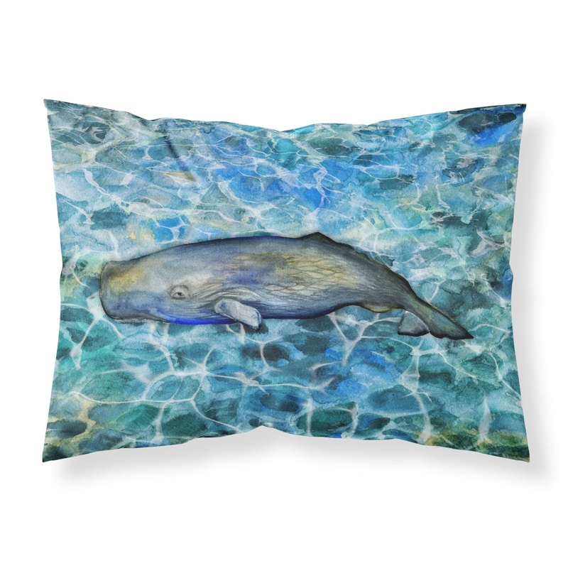 Sperm Whale Cachalot Fabric Standard Pillowcase  Artistic Decorative Front, White Back BB5338PILLOWCASE