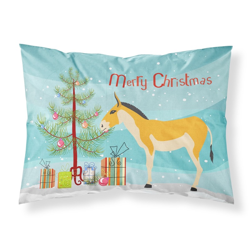 Turkmenian Kulan Donkey Christmas Fabric Standard Pillowcase BB9221PILLOWCASE