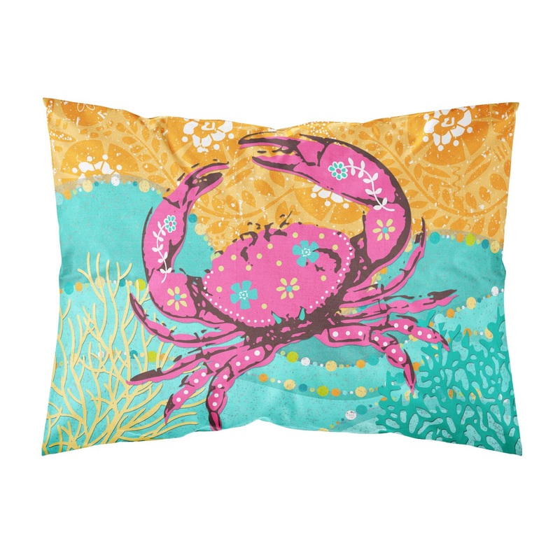 Coastal Pink Crab  Standard Pillowcase  Artistic Decorative Front, White Back VHA3028PILLOWCASE