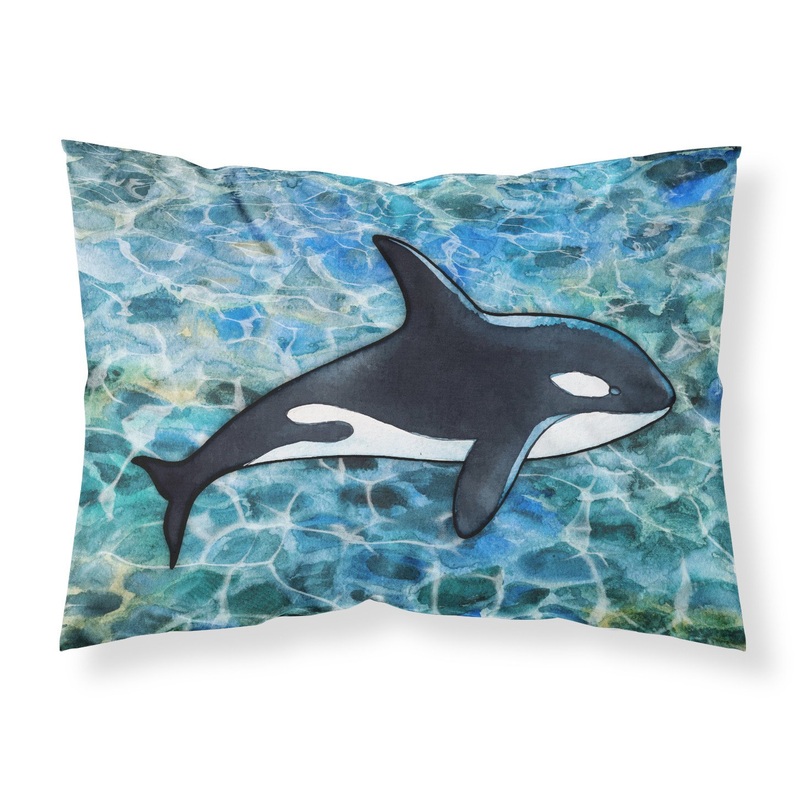 Killer Whale Orca Fabric Standard Pillowcase  Artistic Decorative Front, White Back BB5348PILLOWCASE