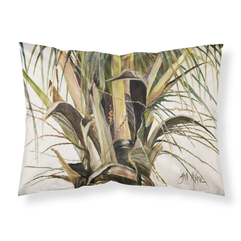 Top Coconut Tree Fabric Standard Pillowcase  Artistic Decorative Front, White Back JMK1131PILLOWCASE