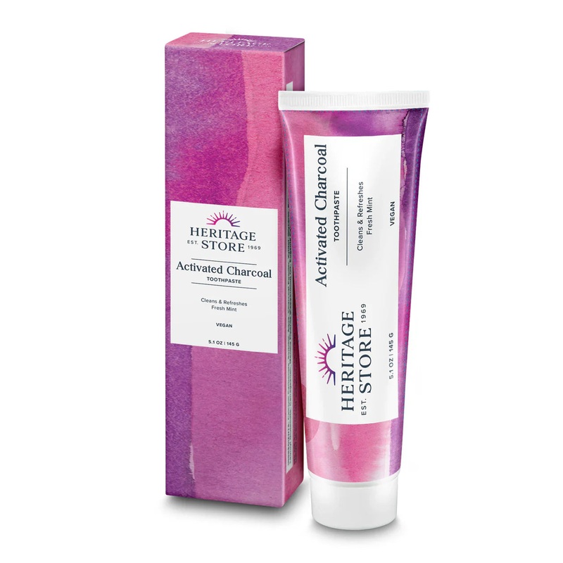 Heritage Store Mint Flavor Toothpaste - 4 Pack x 5.1 Oz.