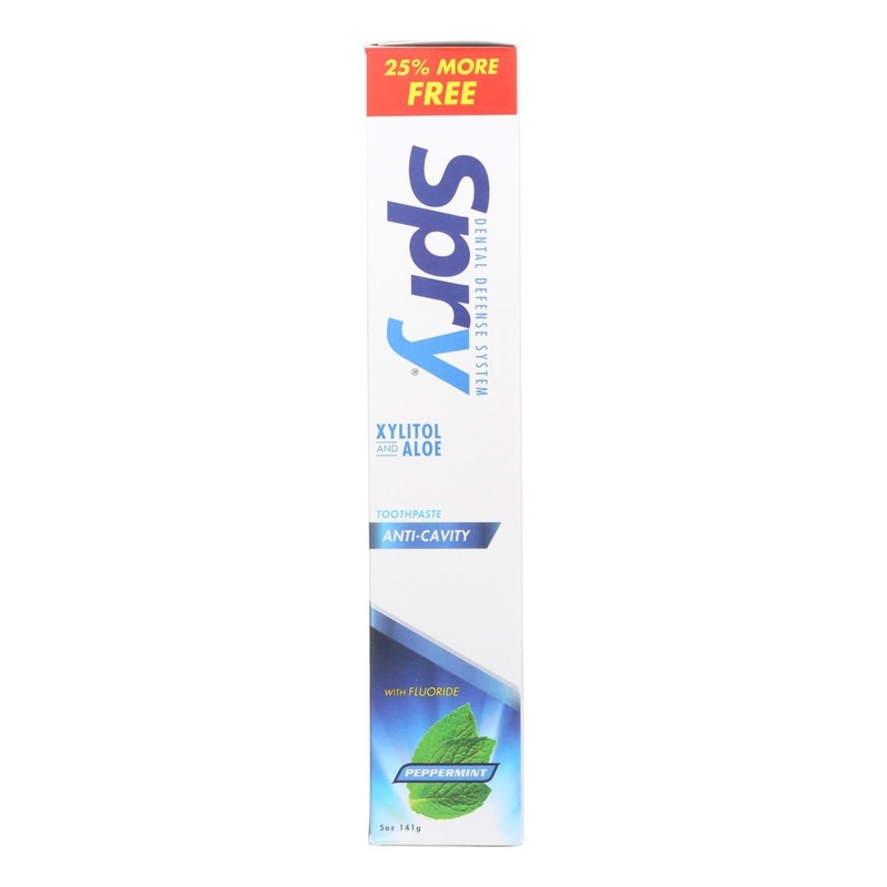 Spry Peppermint Anti-Cavity Fluoride Toothpaste (5 Oz.)