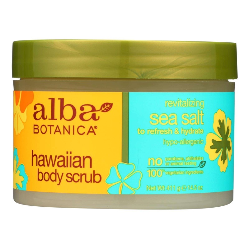Alba Botanica Hawaiian Sea Salt Exfoliating Body Scrub (14.5 Oz.)