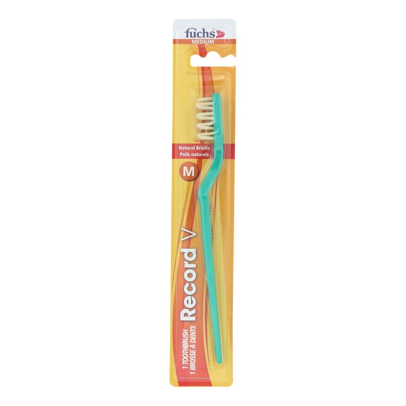 Fuchs Natural Bristle Toothbrush - Pack of 12