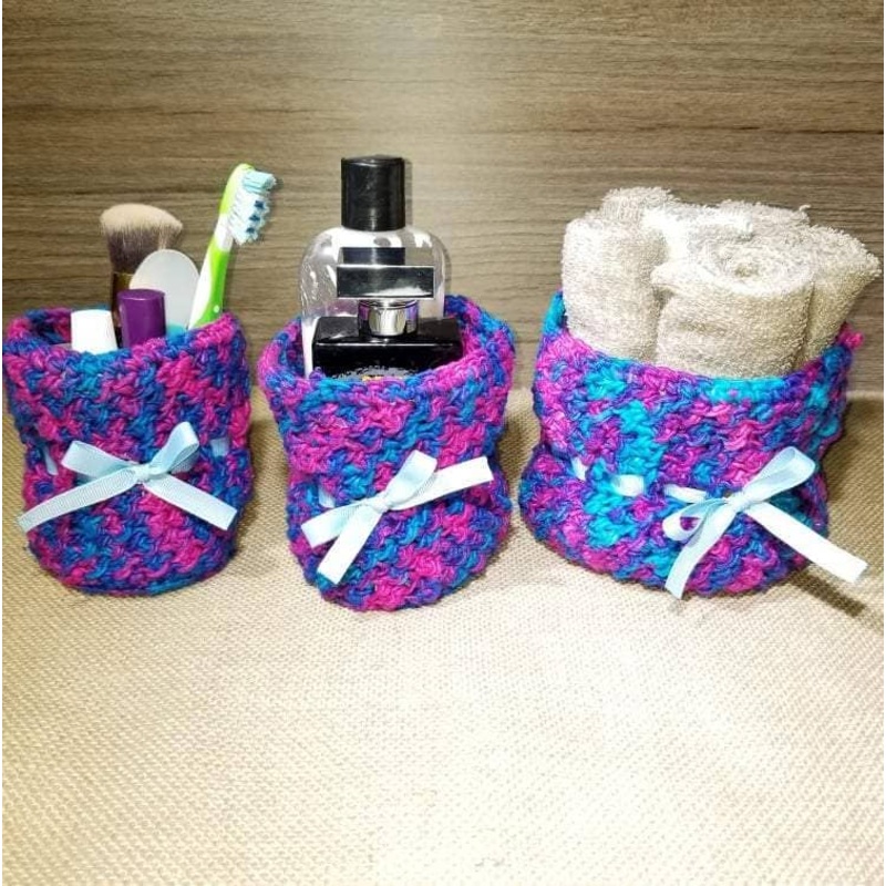 Abigail Basket Trio Crochet Pattern