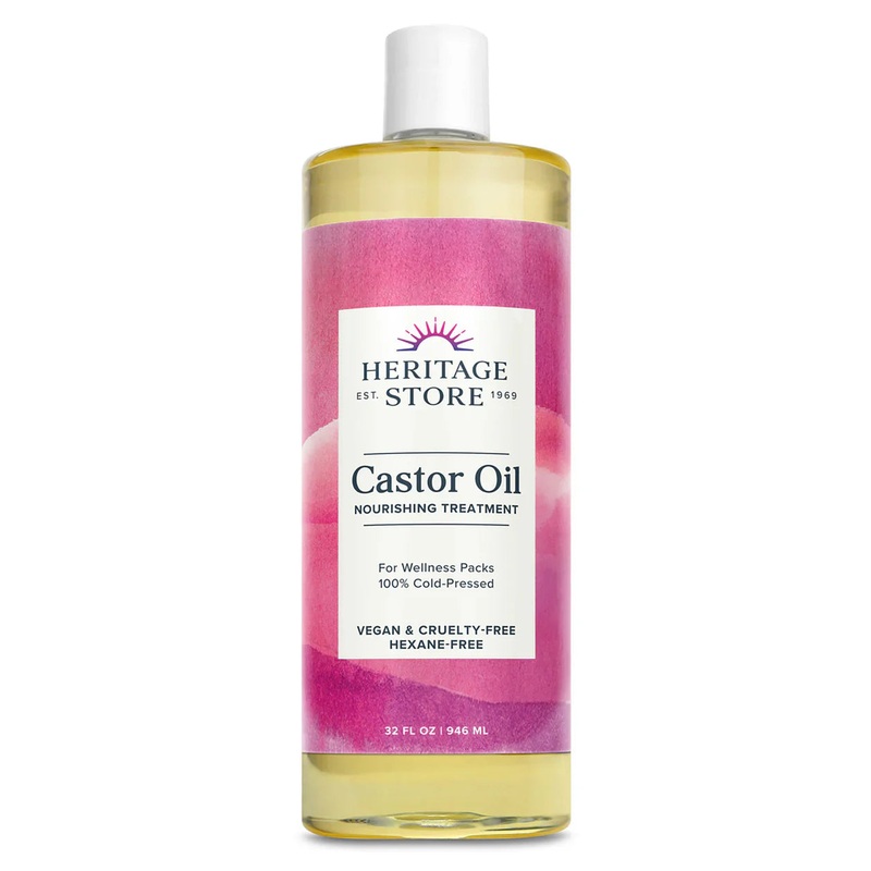 Heritage Products Castor Oil (32 oz) - Hexane-Free