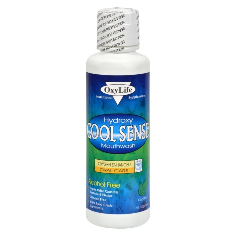 OxyLife Coolsense Oxygen Mouthwash 16 Fl Oz