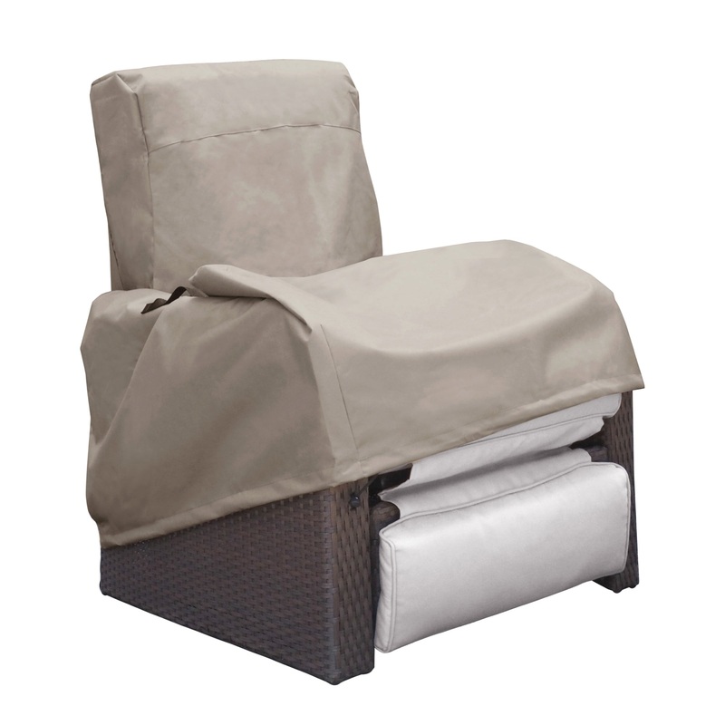 Garden Chair Covers Waterproof,Outdoor Patio Furniture Chair Protective Storage Cover, Heavy Duty Stacking Chair Cover Fits up to 32" x32" x 40.5",Khaki