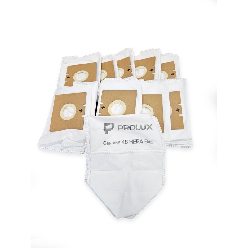 10pk of Bags for the Prolux X8 Backpack Vacuum