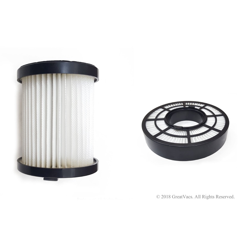 Pre & Post HEPA filters for Prolux 2.0 Bagless Backpack Vacuum