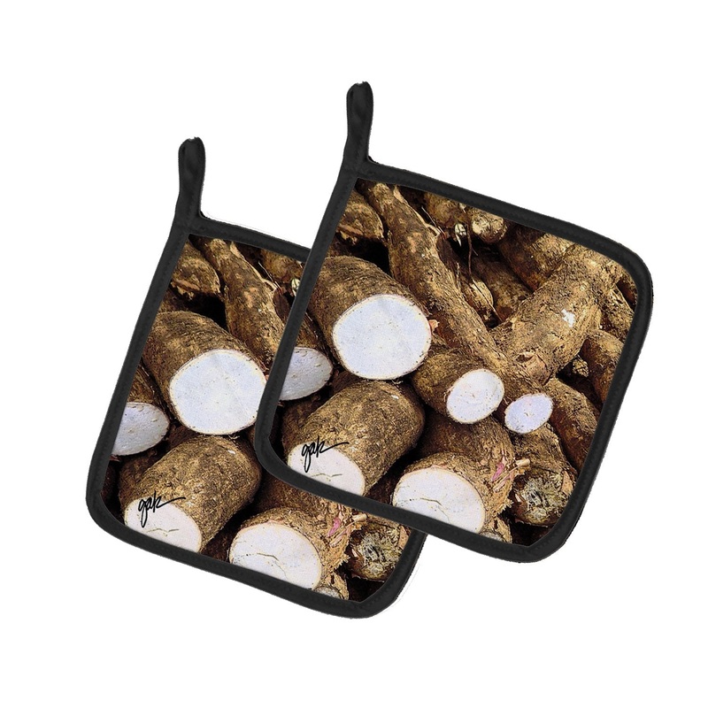 Yucca by Gary Kwiatek Pot Holders - Set of 2 Decorative Kitchen Helpers | Made in the USA