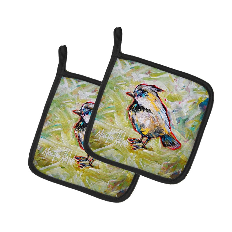 Be Blinkin Pot Holders - Set of 2 Decorative Kitchen Helpers | Made in the USA
