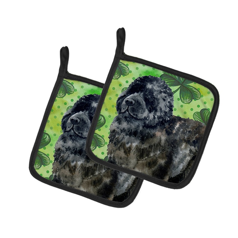 Newfoundland St Patrick's Pot Holders - Set of 2 - Heat-Resistant Kitchen Essentials BB9845PTHD