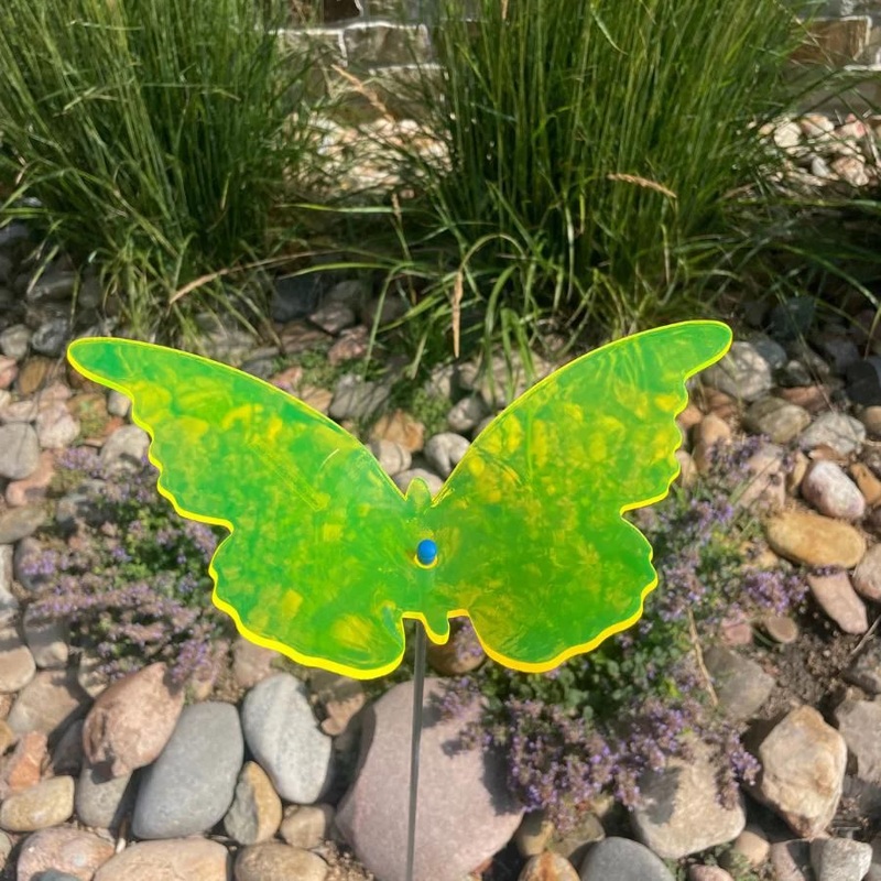 Butterfly Yard Dcor | Multiple Colors | Glowing Creation