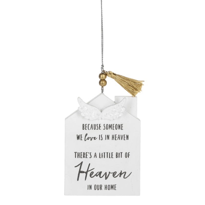 HOME ORNAMENT - LITTLE BIT OF HEAVEN IN OUR HOME - Final sale