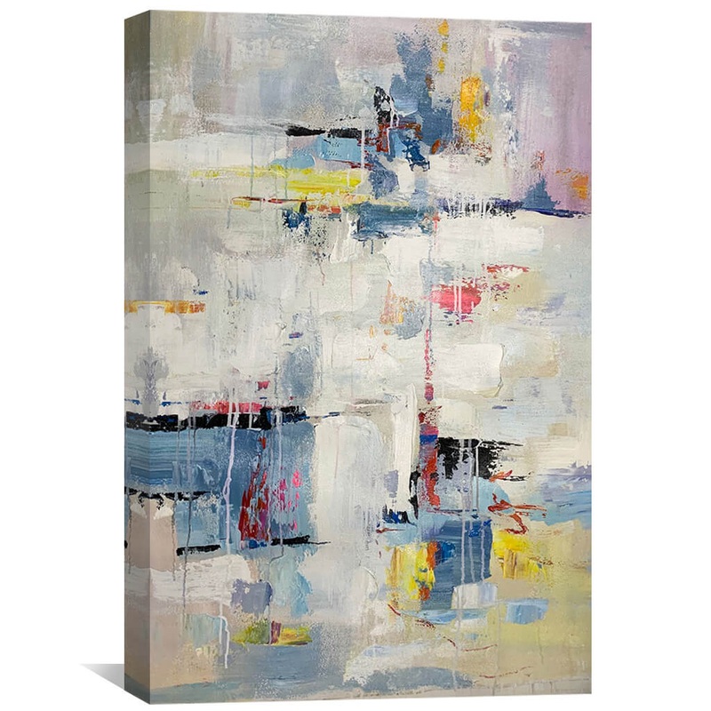 Warp of Color Oil Painting