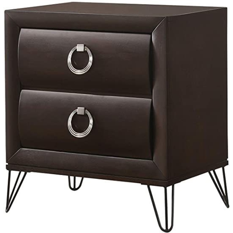 Tablita Nightstand, Dark Merlot