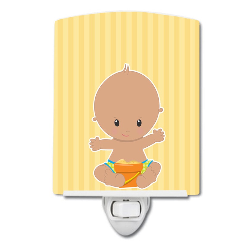 Beach Baby Boy Bathing Suit Ceramic Night Light BB8653CNL