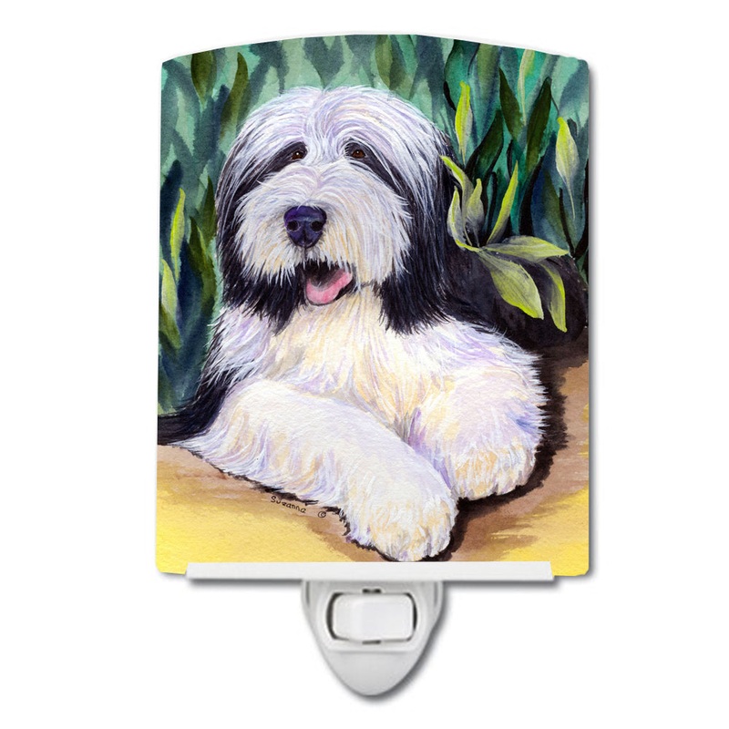 Bearded Collie Ceramic Night Light SS1038CNL