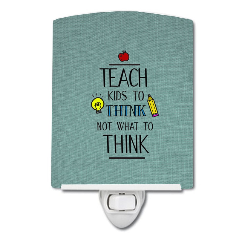 Teach Kis to Think Teacher Ceramic Night Light BB5475CNL