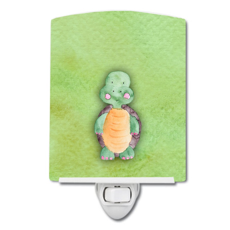 Turtle Watercolor Ceramic Night Light BB7382CNL