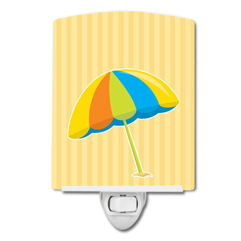 Beach Umbrella Ceramic Night Light BB8643CNL