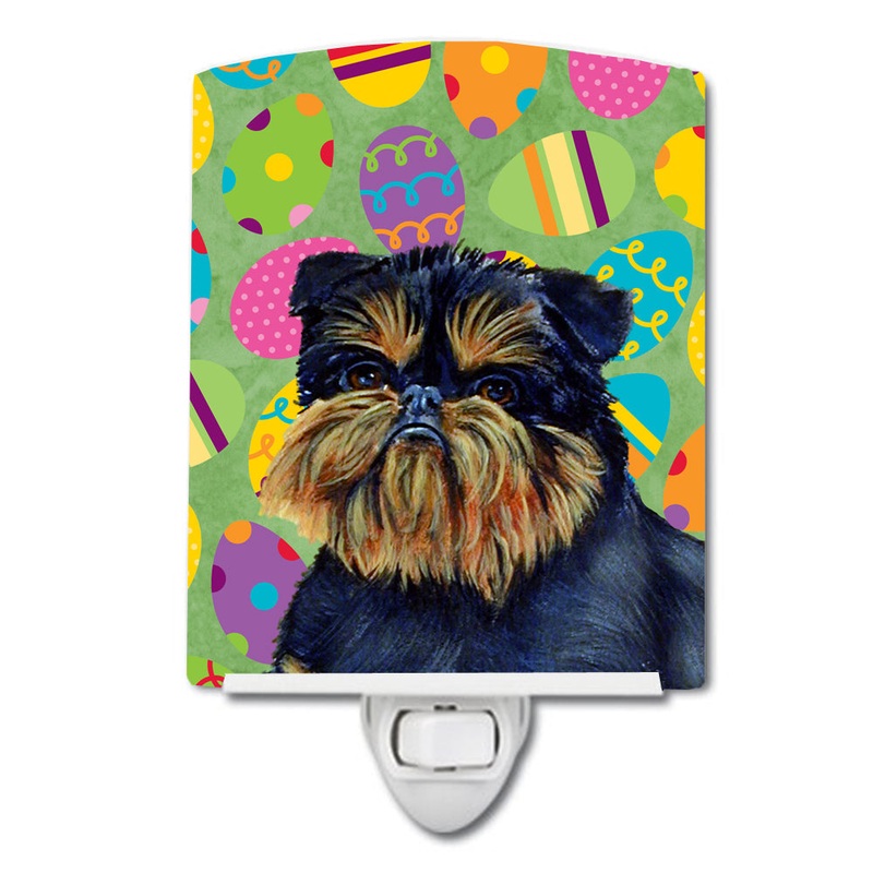Brussels Griffon Easter Eggtravaganza Ceramic Night Light LH9433CNL