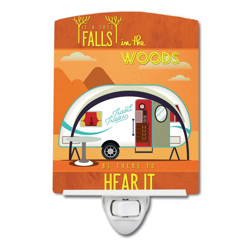 Be in the Woods New Camper Ceramic Night Light BB5484CNL