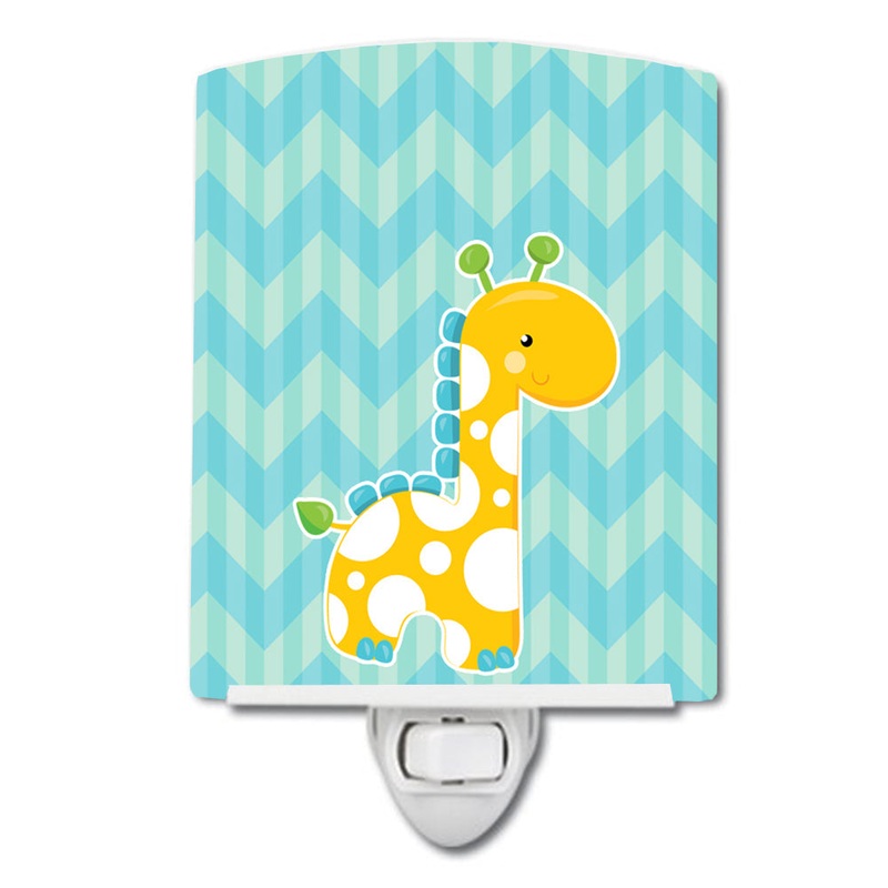 Boy Giraffe Ceramic Night Light BB6821CNL