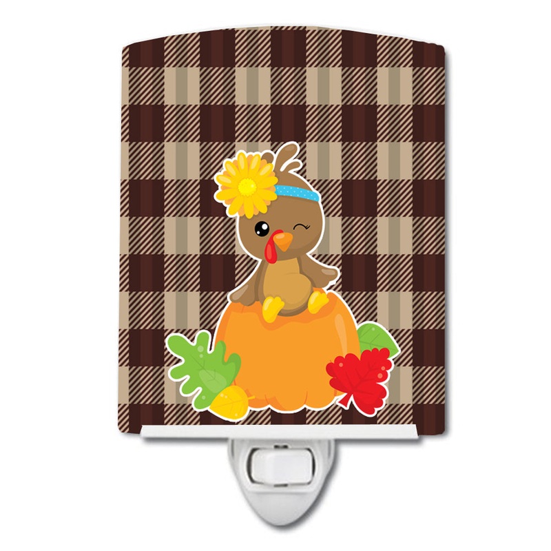 Thanksgiving Baby Turkey Ceramic Night Light BB7113CNL