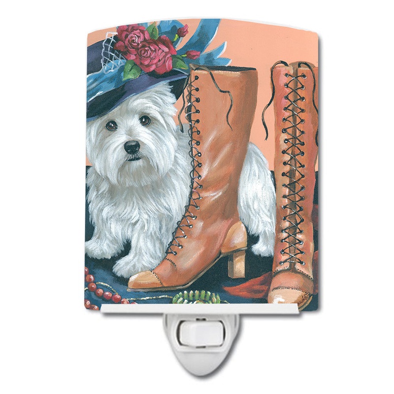 Westie in Mom's Closet Ceramic Night Light PPP3211CNL