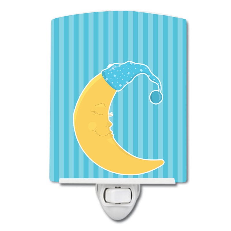 Baby Boy Moon Ceramic Night Light BB8622CNL