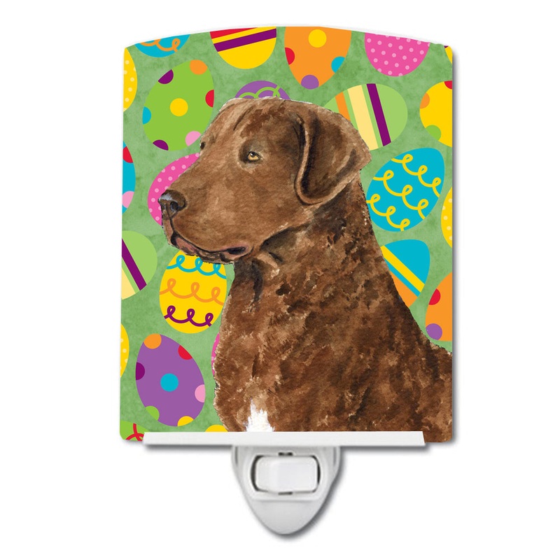Chesapeake Bay Retriever Easter Eggtravaganza Ceramic Night Light SS4876CNL